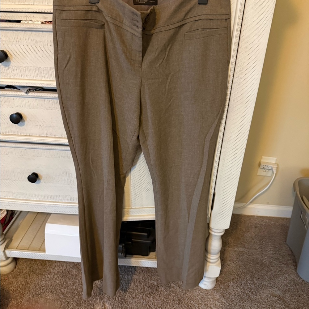 The Limited Taupe Dress Pants
